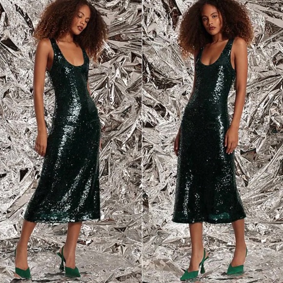 Occassion Sequin Midi Dress - Picture 7 of 13